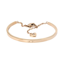 Rose Gold Heart Cuff (SS)